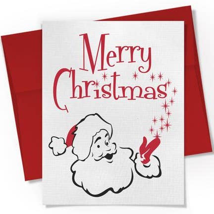 Carte de Noël Joyeux Noël pour la vente par Beckamade