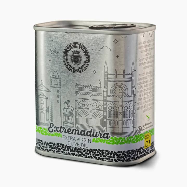 La Chinata - Wholesale Olive Oil - Extra Virgin Olive Oil Can 100ml 'Extremadura'