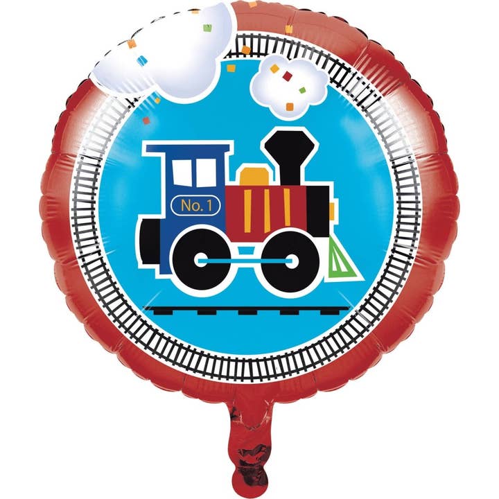18" All Aboard Mylar Balloon for wholesale by Party Expo, LLC