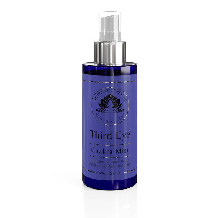 The Power of Healing - Wholesale Face & Body Mist/Water - Third Eye Chakra Mist1