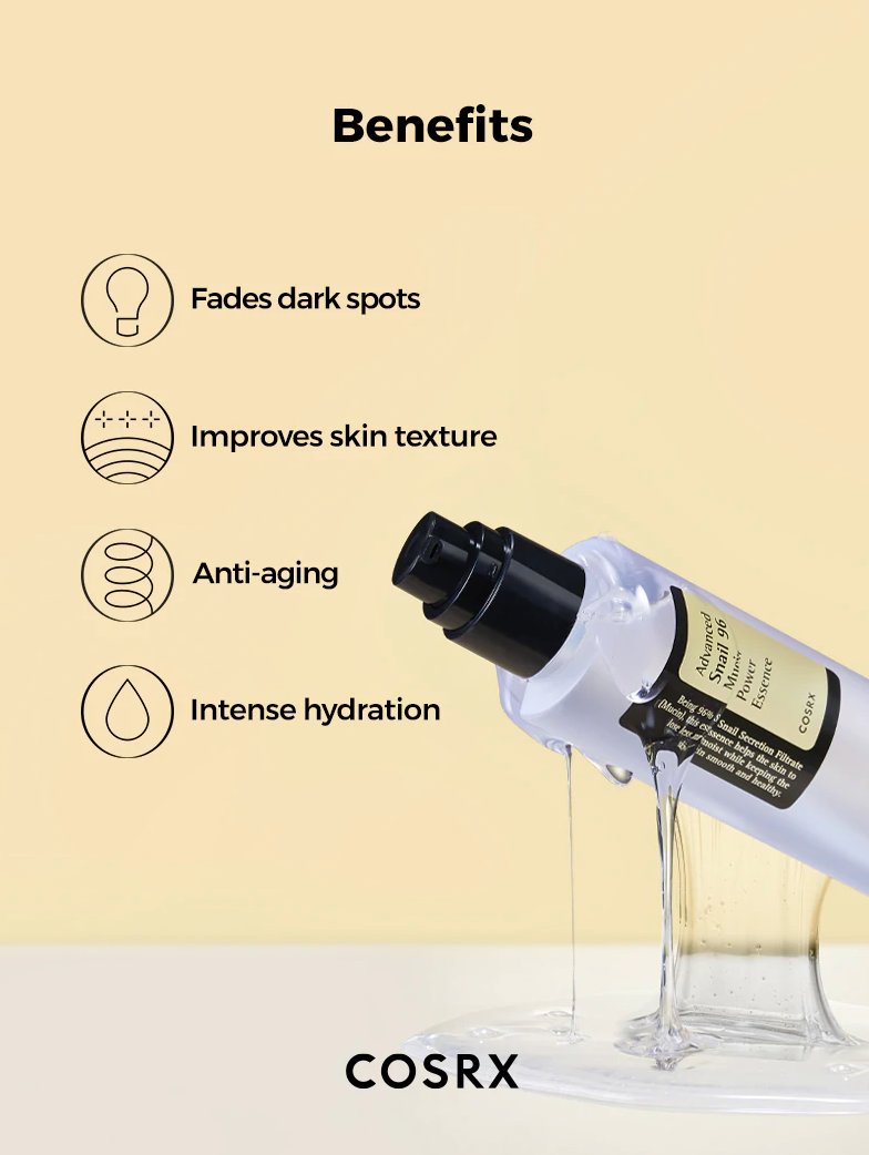 Best Beauty Group - Wholesale Facial Serum/Concentrate - COSRX Advanced Snail 96 Mucin Power Essence kbeauty Skincare2