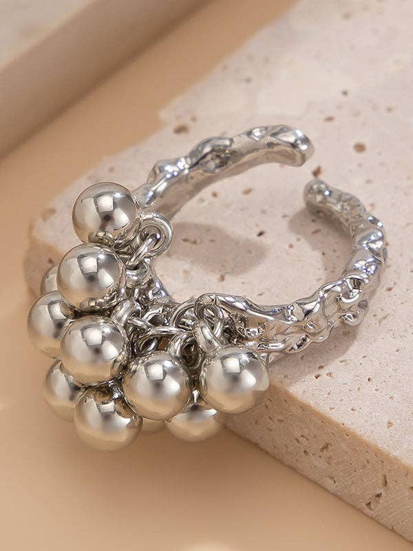 Sheer Trend – Anel de cocktail/declaração por atacado – Acessórios Anéis Geométricos5