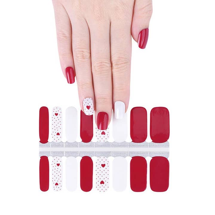 Red Valentine for wholesale by Candied Nails
