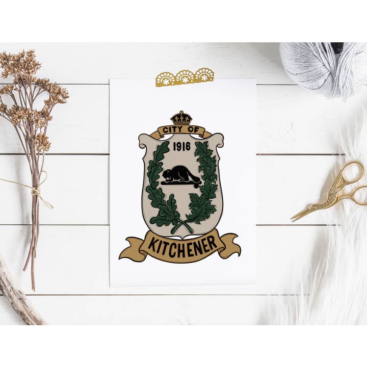 Kitchener Crête de Kitchener Waterloo pour la vente par Made By Maggie