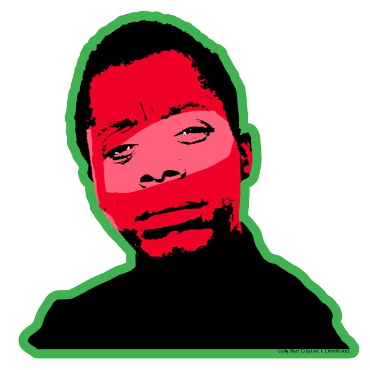 James Baldwin  | Artiste Noir  | Icône Littéraire pour la vente par CheerNotes Greeting Cards & Stationery