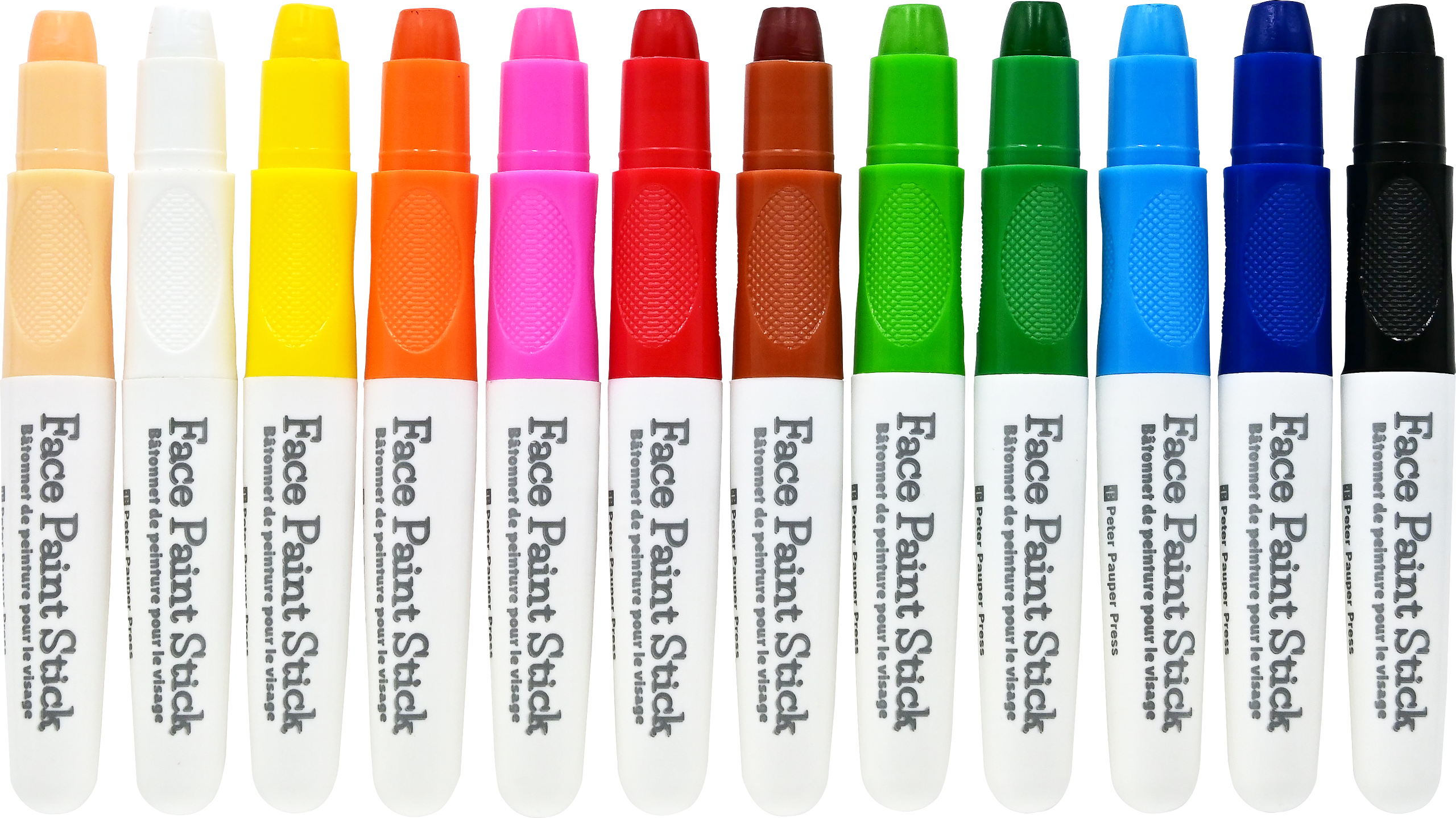 Peter Pauper Press - Wholesale Face Paint/Play Makeup - Kids - Studio Series Junior Face Paint Sticks (Set of 12)1