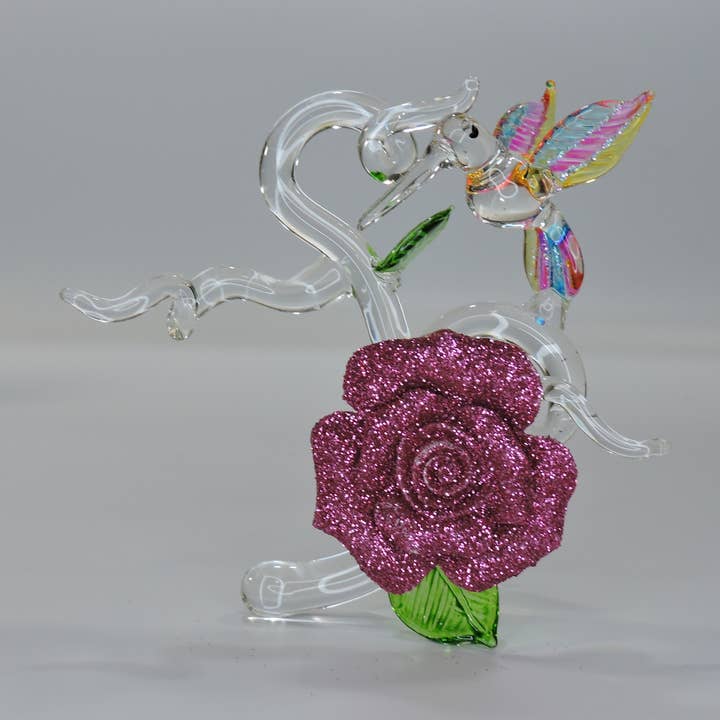 Handmade Glass Divine Hummingbird for wholesale by Gift Gallery Glass