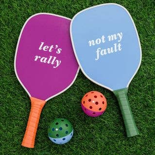 Kate Spade New York by Lifeguard Press - Wholesale Sporting Accessories - Pickleball Paddle Set, Let's Rally
