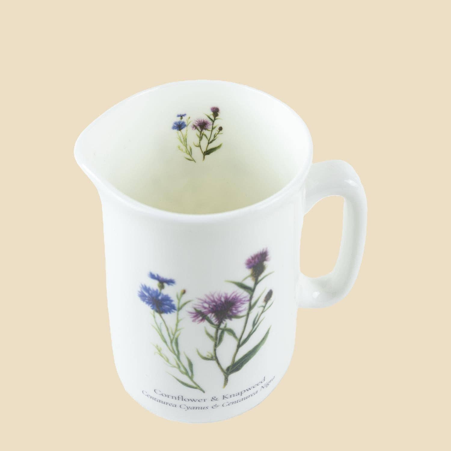 Wildflower Fine Bone China Jug Half Pint for wholesale by Sophia Davenport