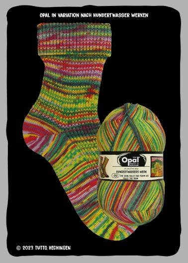 SCHULANA - Wholesale Yarn - OPAL sock yarn after Hundertwasser 4-ply33