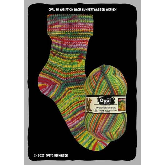 SCHULANA - Wholesale Yarn - OPAL sock yarn after Hundertwasser 4-ply33