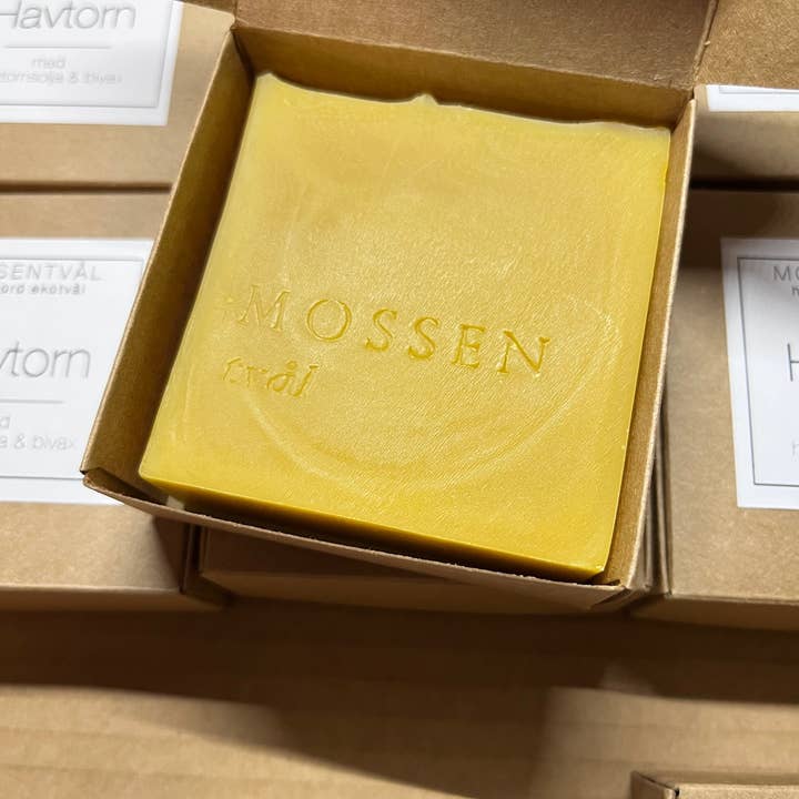 Mossentvål - Wholesale Bar Soap - soap with sea thorn oil2