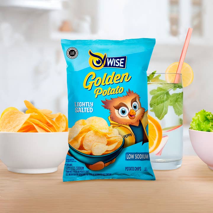 Wise Foods - Wholesale Chips - Lightly Salted Potato Chips1