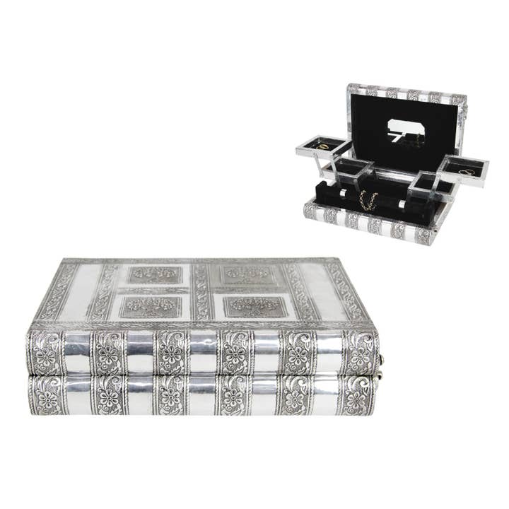 Cubby House - Wholesale Jewelry Box/Organizer - 28x21cm Tree of Life Jewellery Box