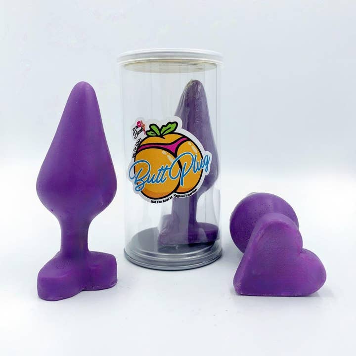 It's the BOMB® - Wholesale Gag Gift/Novelty Gift - 6 Butt Plug Soaps. Cute Little Soaps Shaped Smell Fabulous!