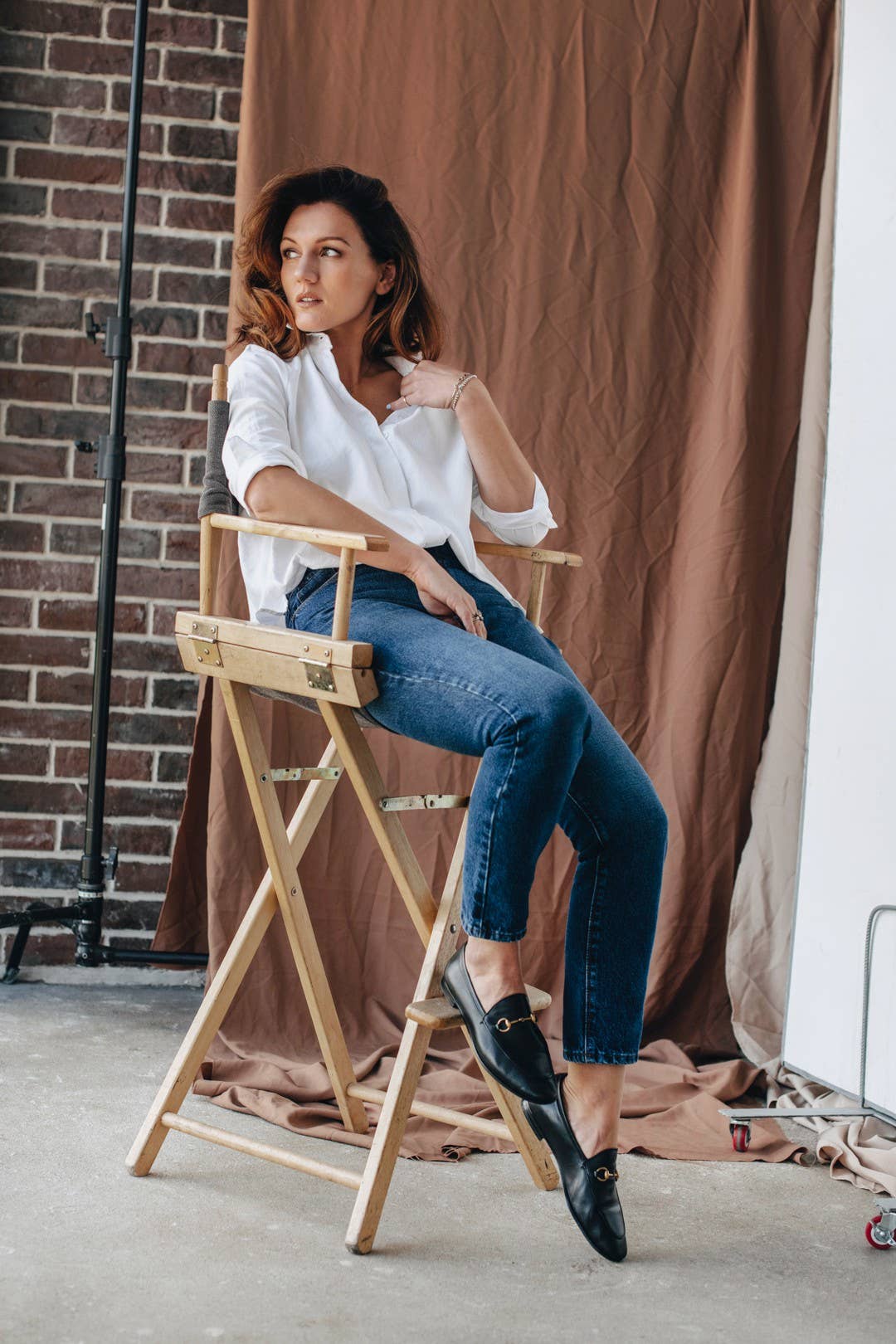 CAPSULE by Agnė Gilytė - Vente Chemise à col boutonné – femme - Chemise « FLORENCE » en coton de haute qualité25