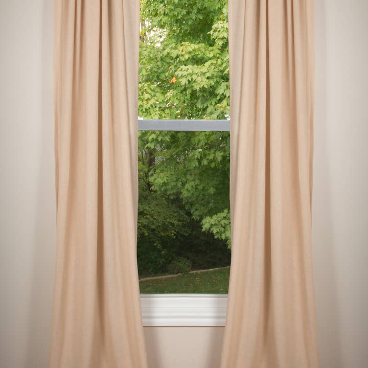 Heirloom Cream Drapery 86" Panels for wholesale by Home Collections by Raghu