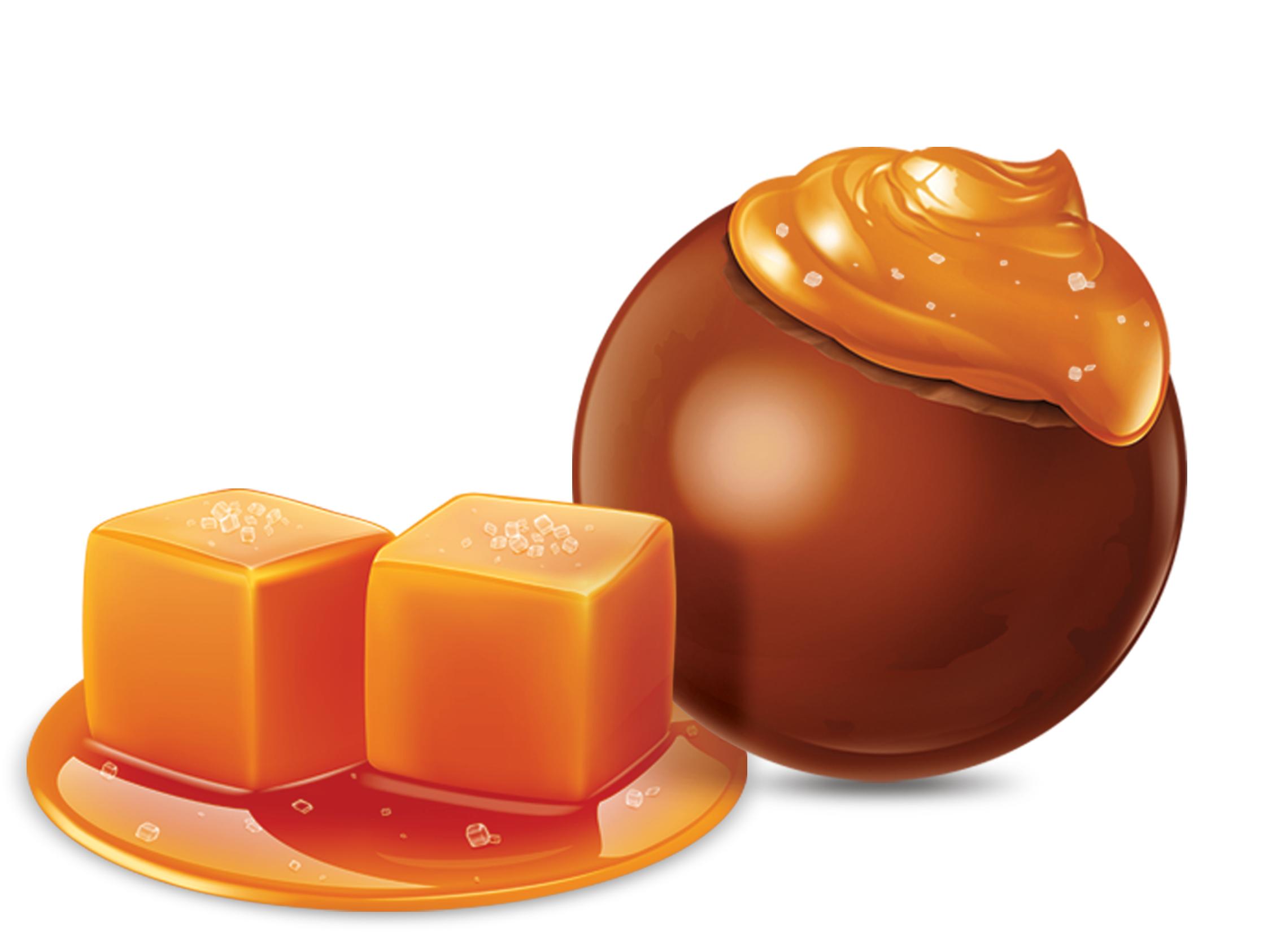 Candycat - Wholesale Chocolate Covered Sweets - Salted Caramel Bonbons - 1Kg1