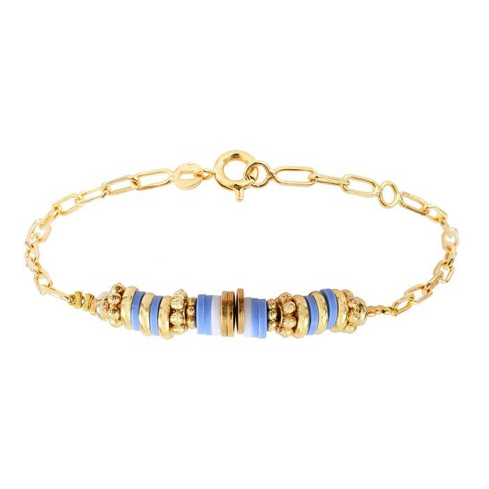 Pulsera MINI MANA Summer dorada - Parma para venta al por mayor de Labelle