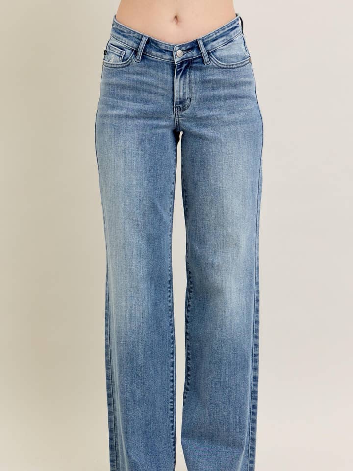 V - Front Baggy Jean for wholesale by Judy Blue Jeans