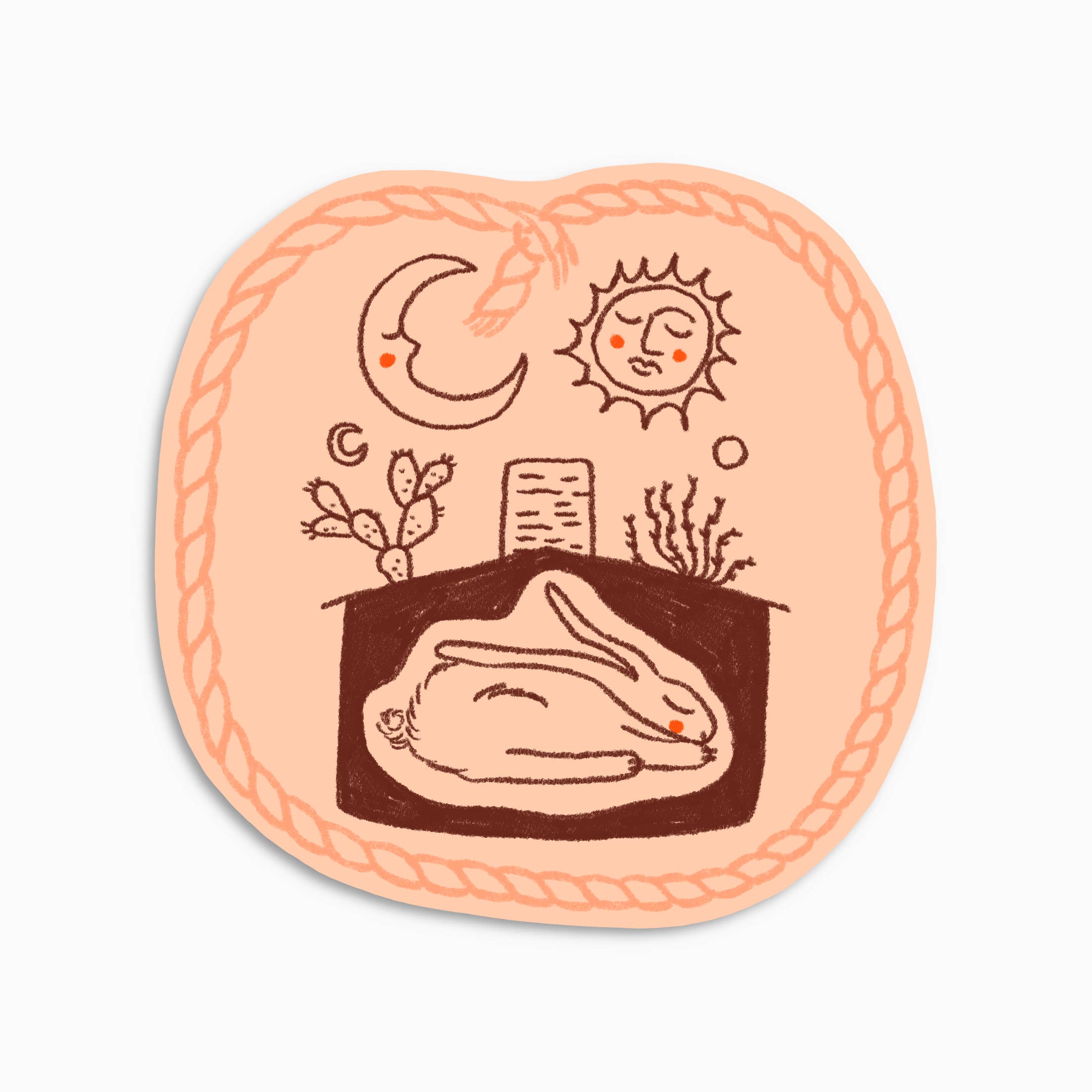 starpokes - Wholesale Sticker - Sleepy Bun Sticker