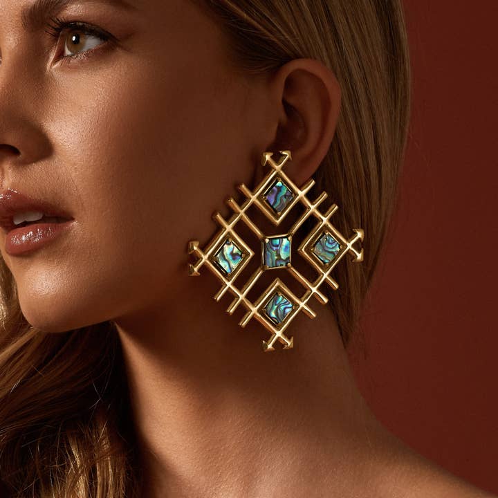 Duna Earrings for wholesale by Kasha