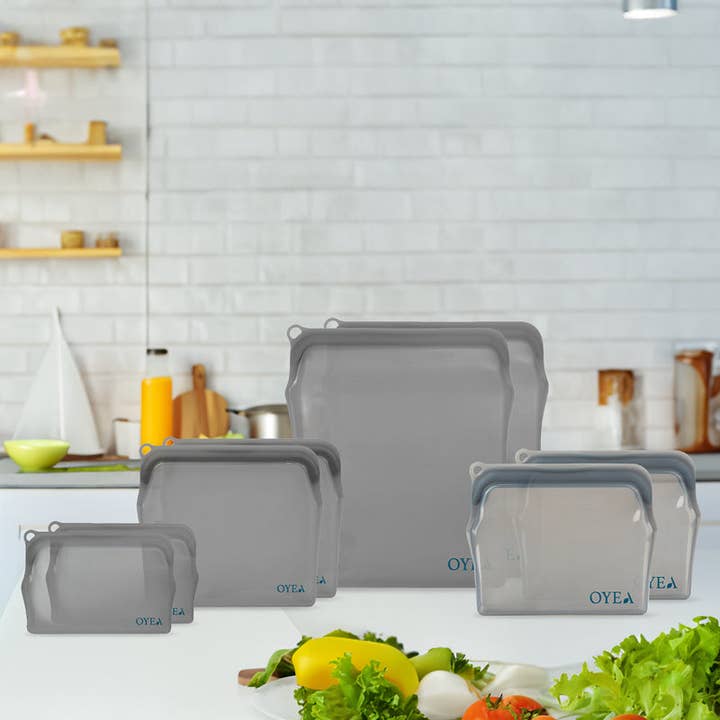 8-delad grå påse startpaket för wholesale av OYEA Bags