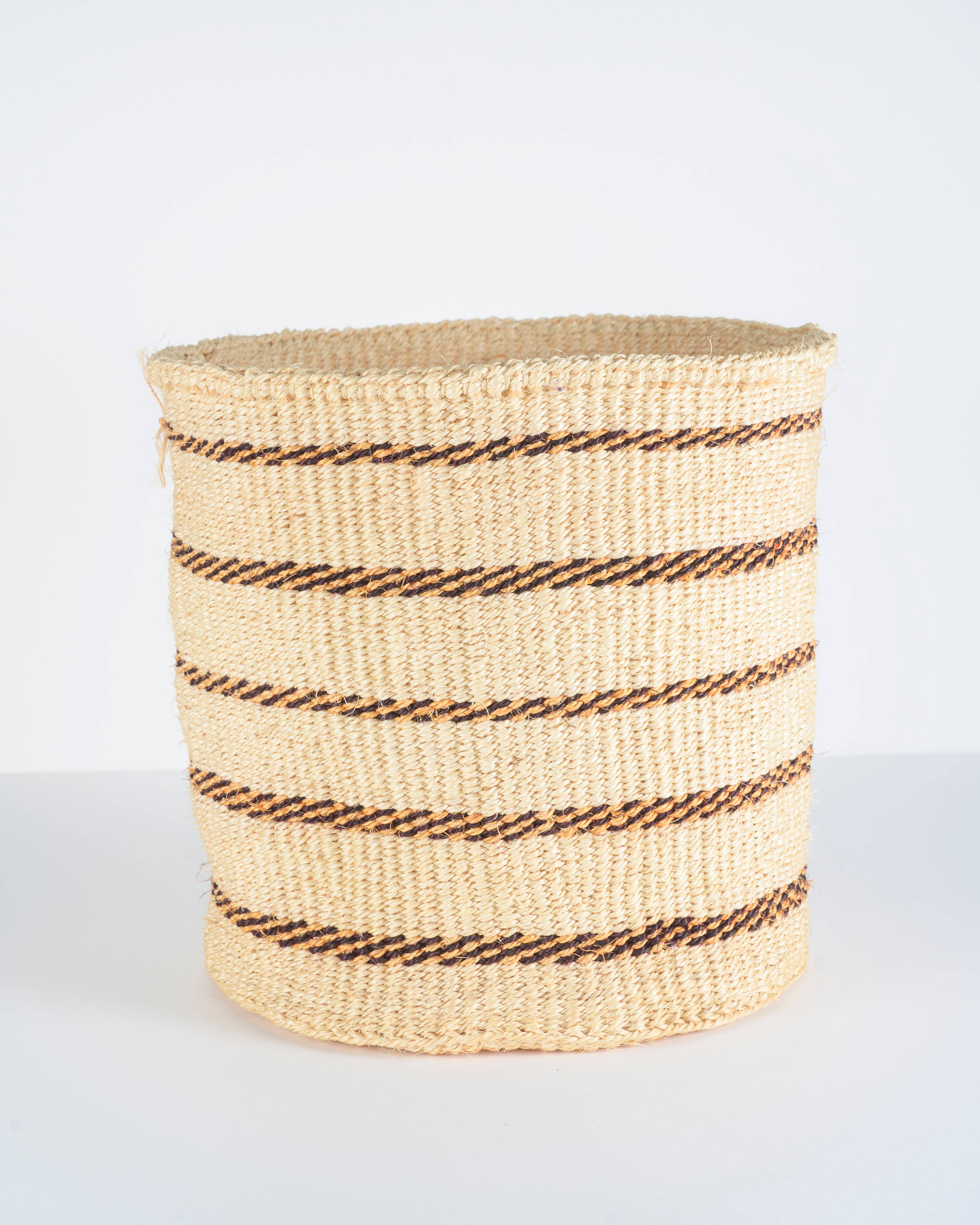 Crafts by Solid - Wholesale Basket - Handwoven Sisal Baskets - Natural Hues - XXS - XXL40