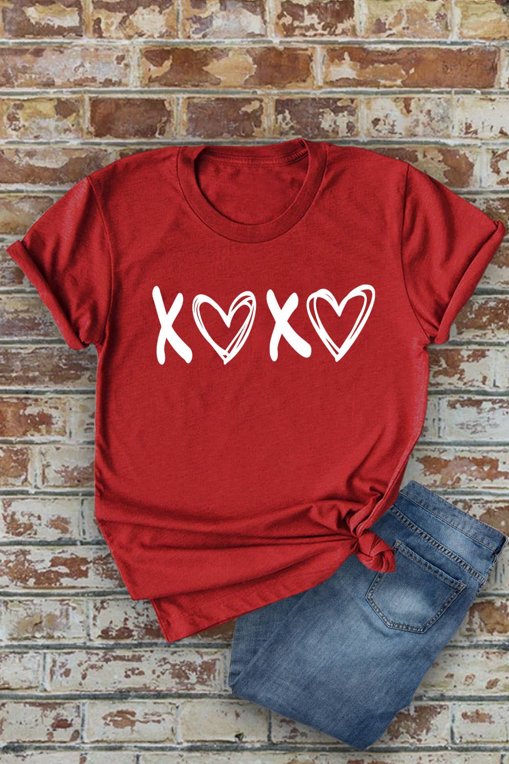 Top Avenue - Wholesale T-shirt met print - Dames - UNISEKS T-shirt met ronde hals en12