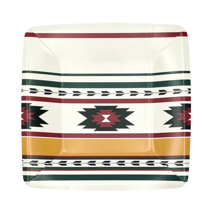 Southwest Dessert Plates (pack of 8) for wholesale by Party West