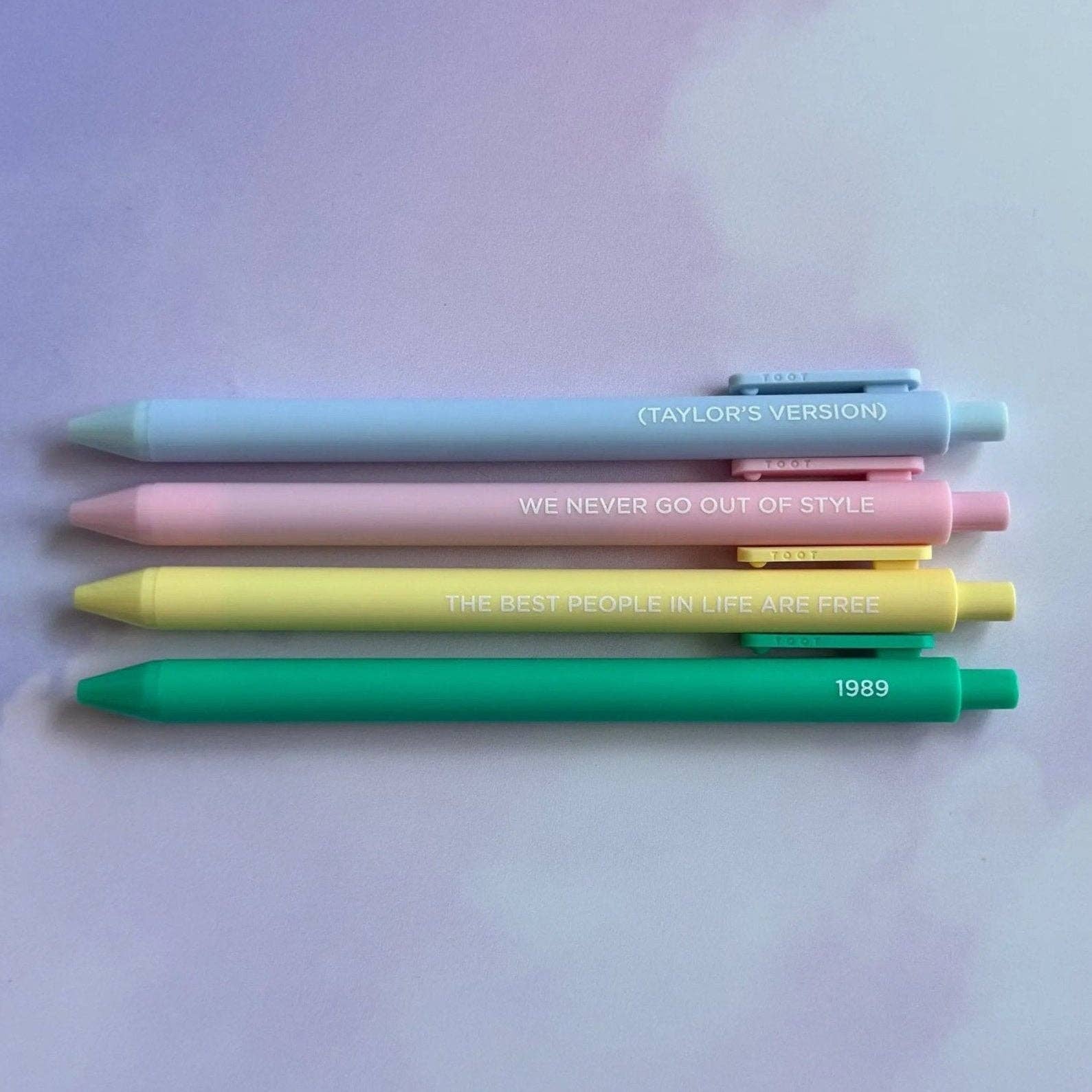 MangoIllustrated – wholesale Pen – 1989 gel pen set3