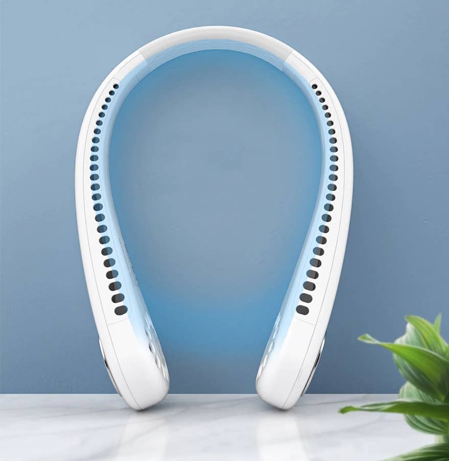 DGN Gadgets - Wholesale Small/Handheld Appliance - Portable 3-Speed Rechargeable Bladeless Neck Fan - 4 Colors7