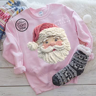 Trendy Chic Apparel LLC - Wholesale Graphic Sweatshirt - Women's - Santa Yarn (Faux) Sweatshirts & T-Shirts  3