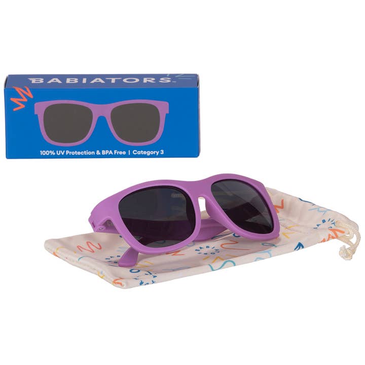 Babiators - Wholesale Sunglasses - Kids - Little Lilac Navigator Baby and Kids Sunglasses