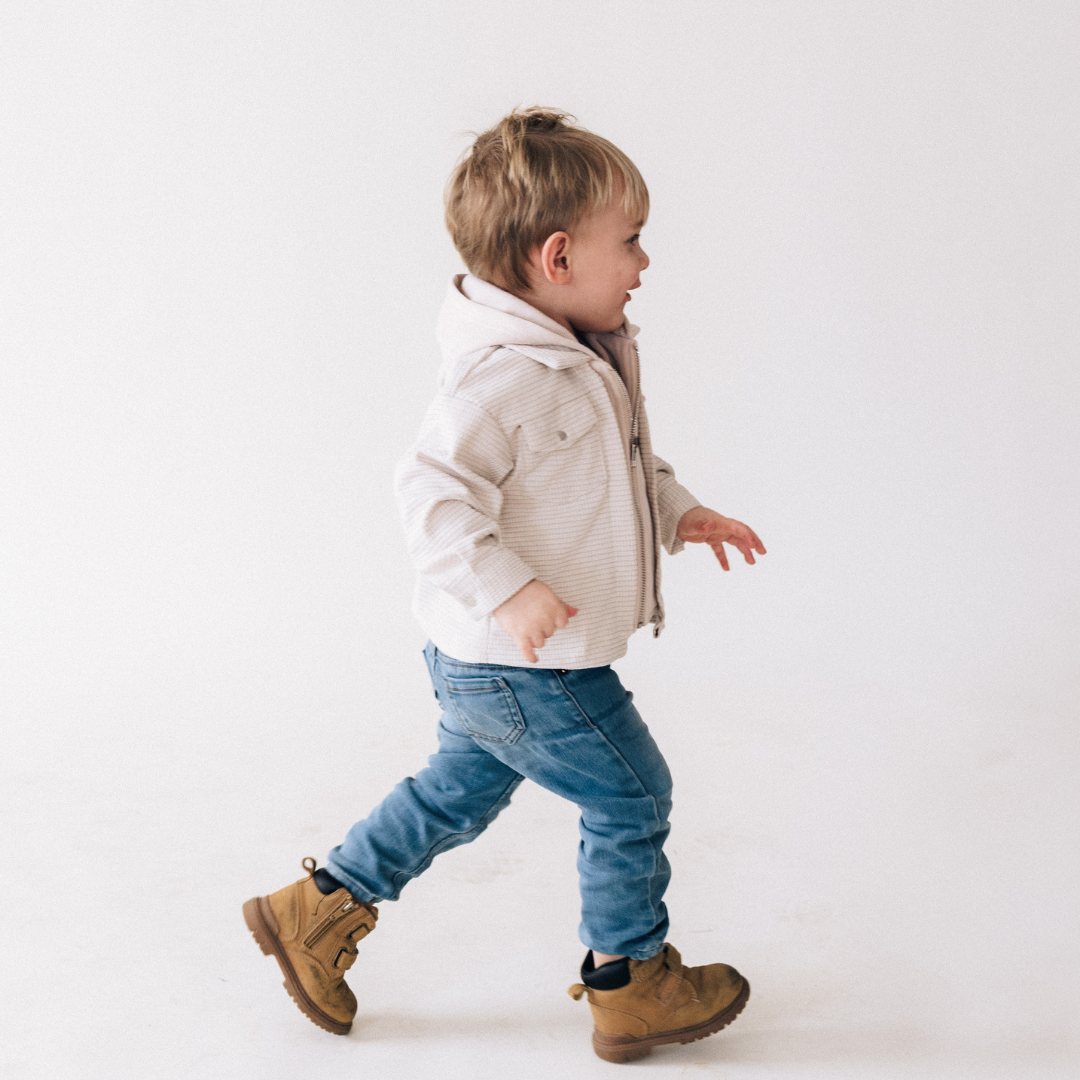 HAHA MAMA Clothing - Vente Veste – enfant - Veste texturée kaki - Enfant7