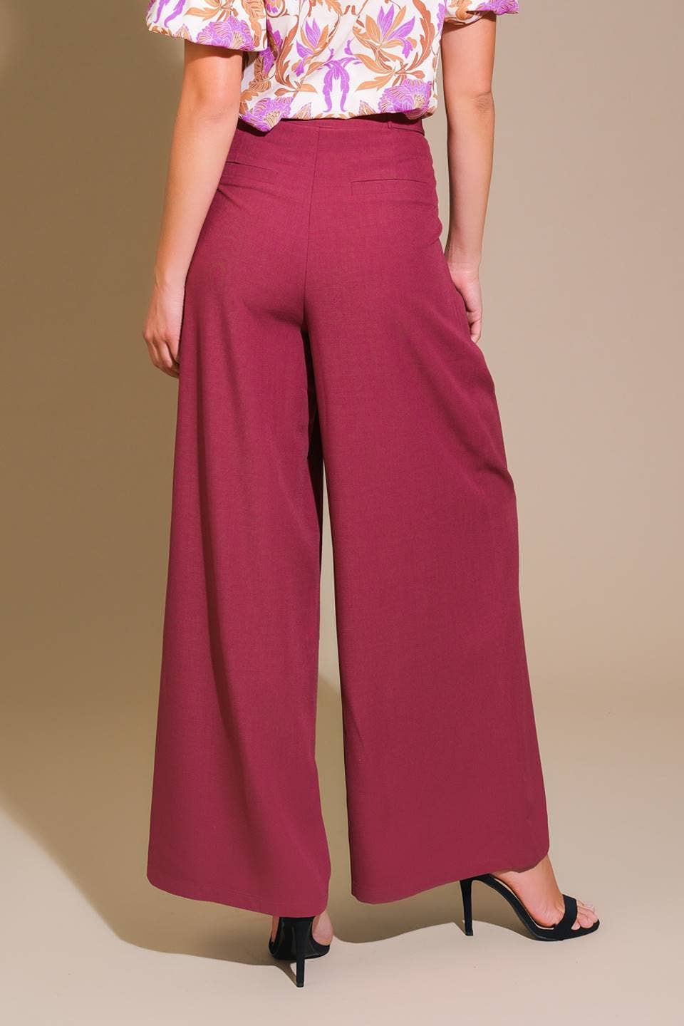 FLYING TOMATO – Großhandel Hose – Damen – Eine solide gewebte Hose - IP86285