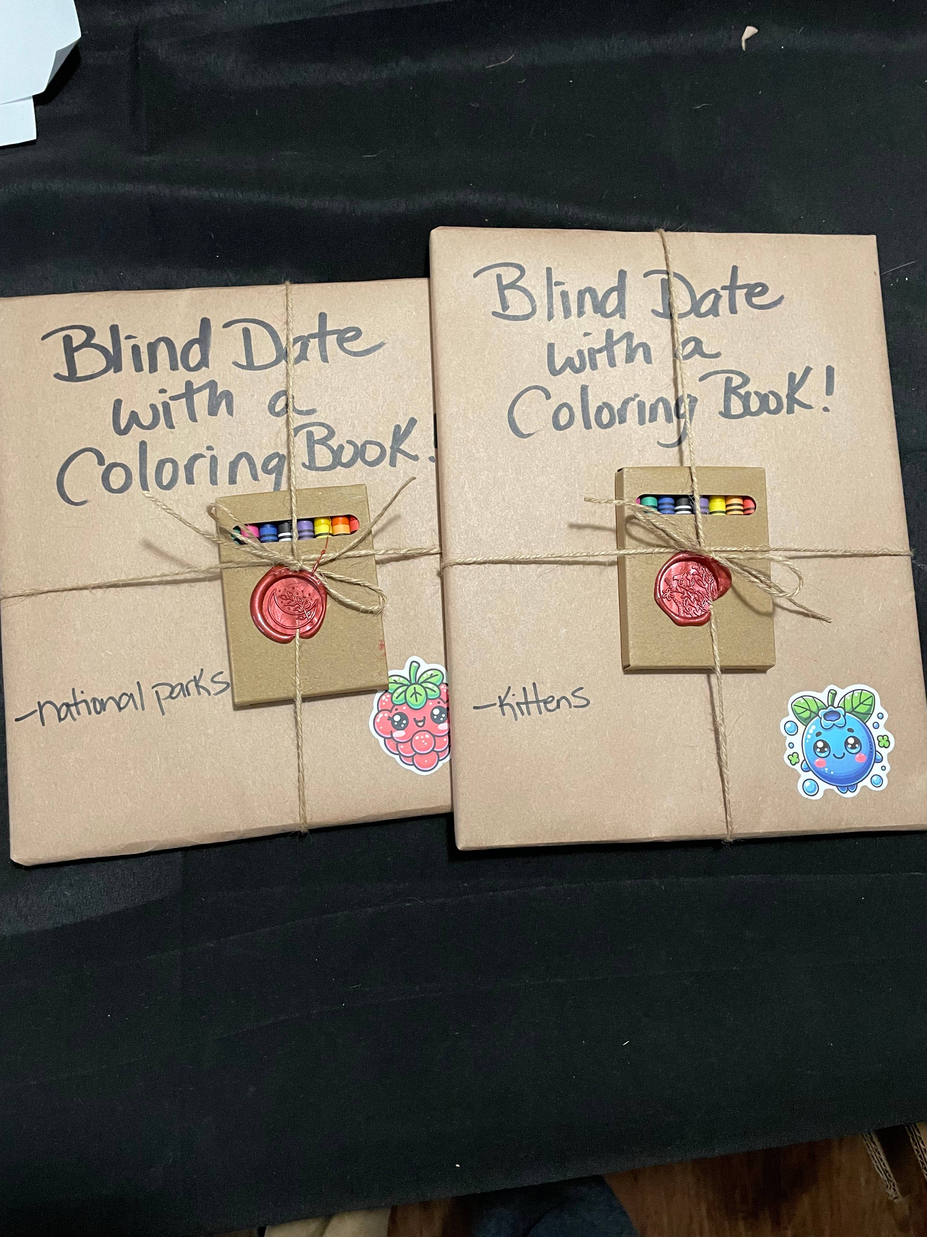 I Love Books and Bows - Vendita all'ingrosso Libro da colorare e attività - Adulti - Appuntamento al Buio con un Libro da Colorare per Adulti2