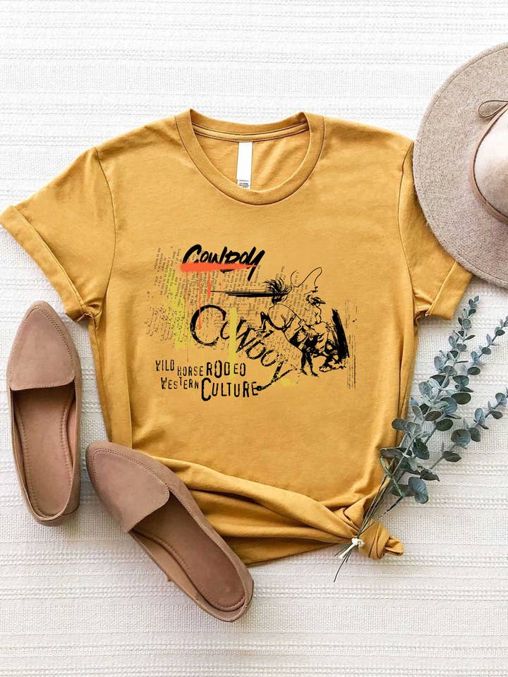 Cowboy wild horse Rodeo Western culture for wholesale by PINK NABI