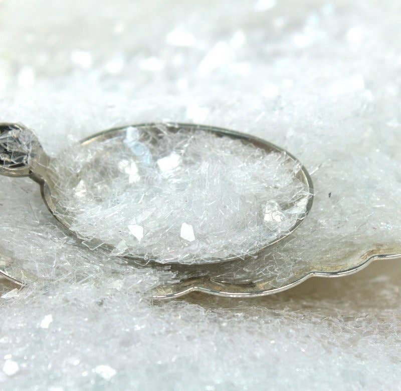 Weiss Weißer deutscher Glasglitter — Echter Super Shard Glitter für den Großhandel auf Faire7