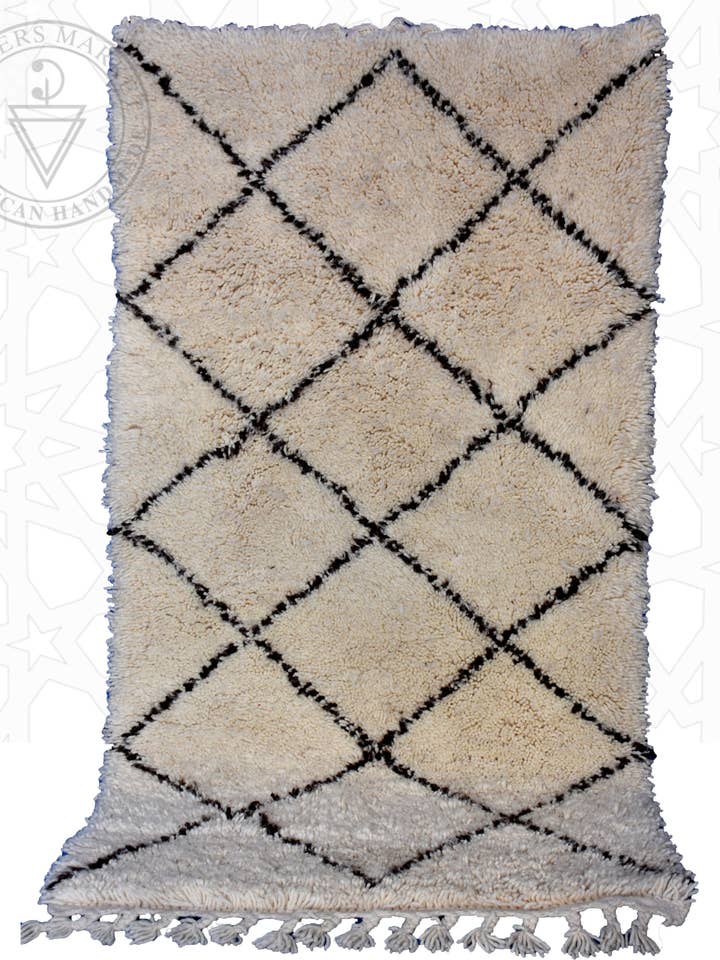 Beni ourain Moroccan rug for wholesale by Berbers Market
