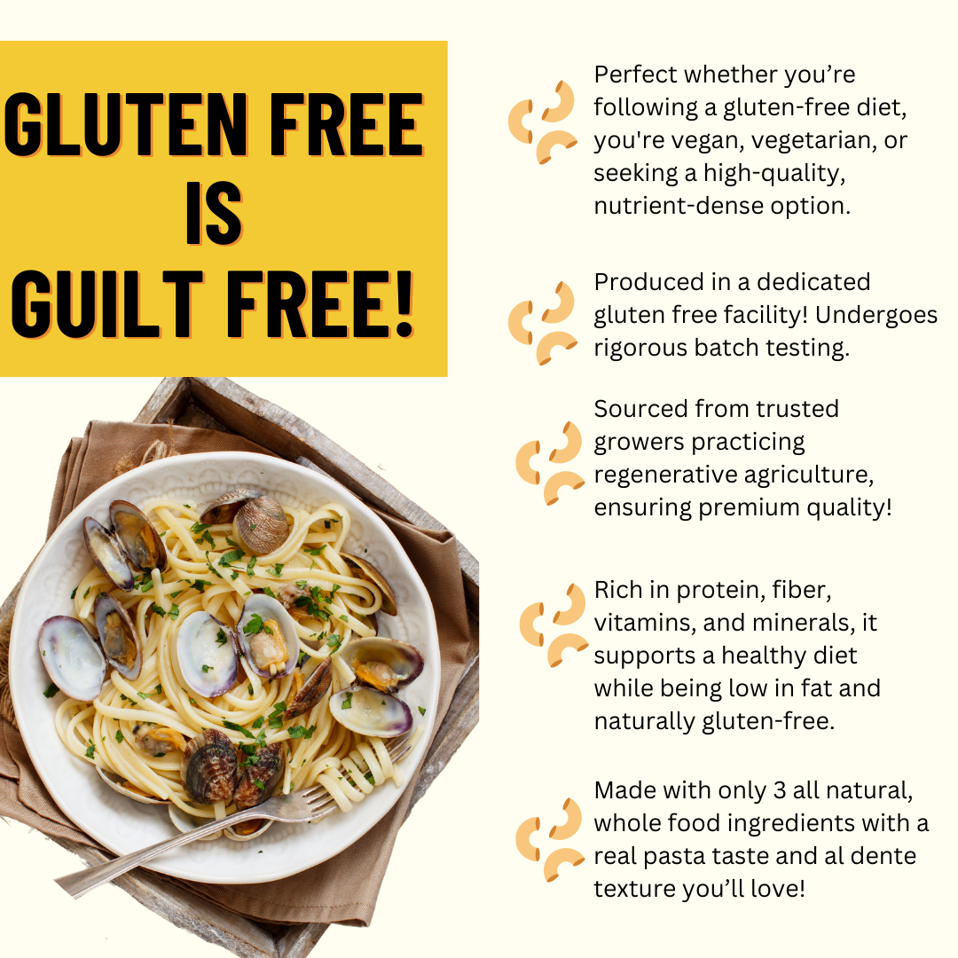 Mountain High Organics - Wholesale Pasta - Gluten Free Organic Quinoa Pasta, Linguini - 5lb Bags2