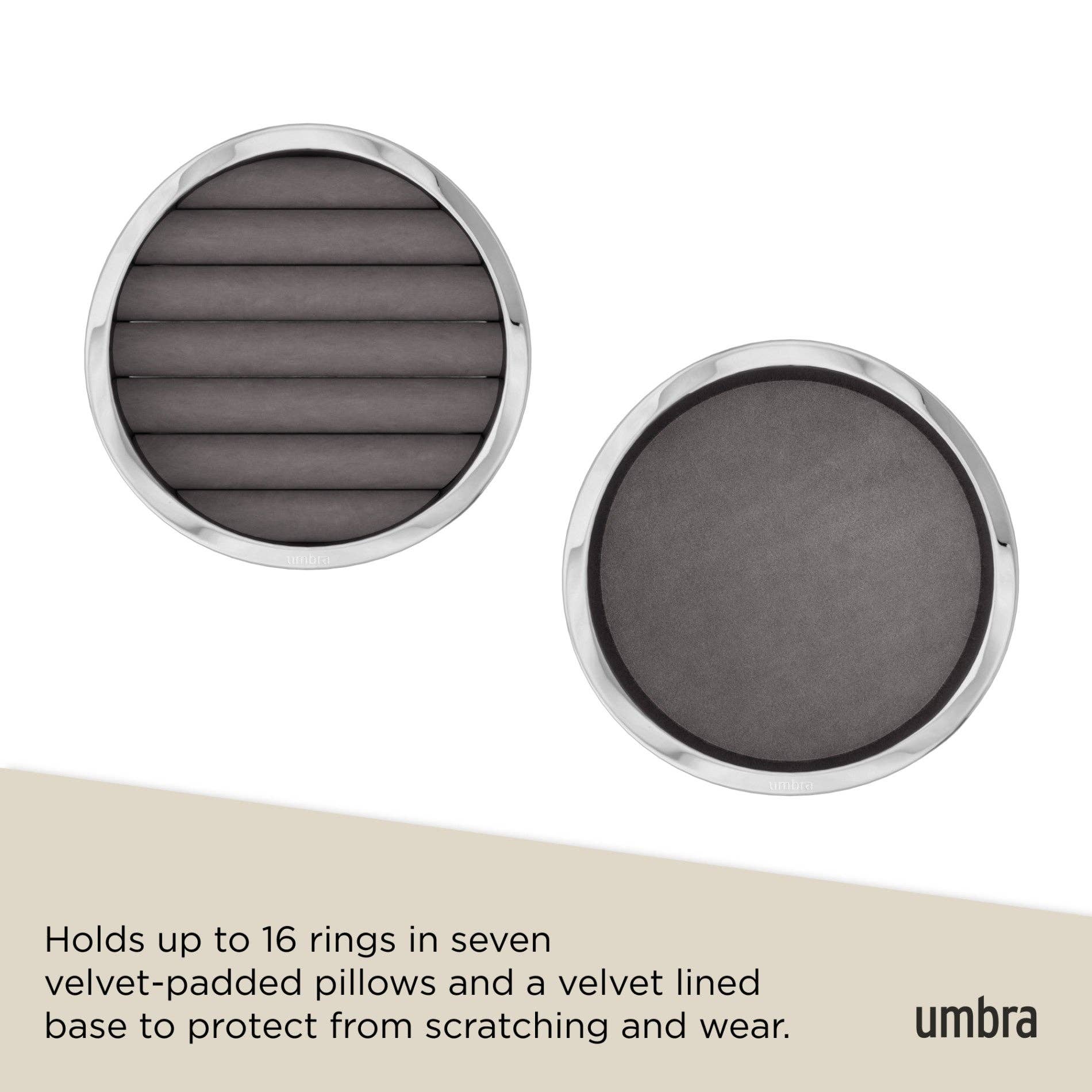 Chrome Organiseur de bijoux ondulé en vente sur Faire7