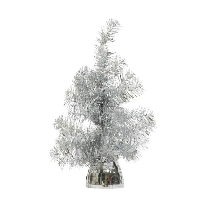 Artifical Tree- Xmas Tree- Ledlight - Battery- Silver -50cm for wholesale by Housevitamin bv