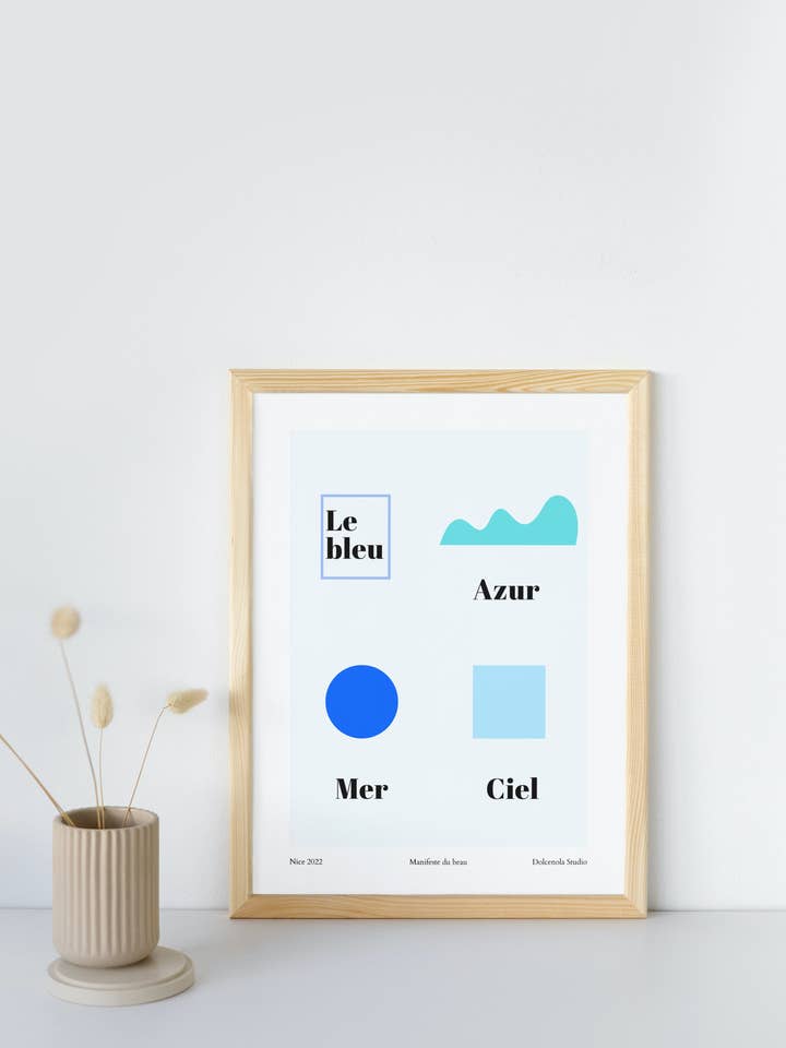 Le Bleu for wholesale by Dolcenola Studio