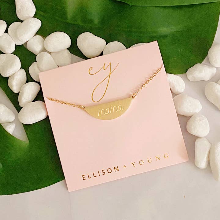 Ellison+Young - Wholesale Pendant/Charm Necklace - Hamilton Sphere Mama Necklace5