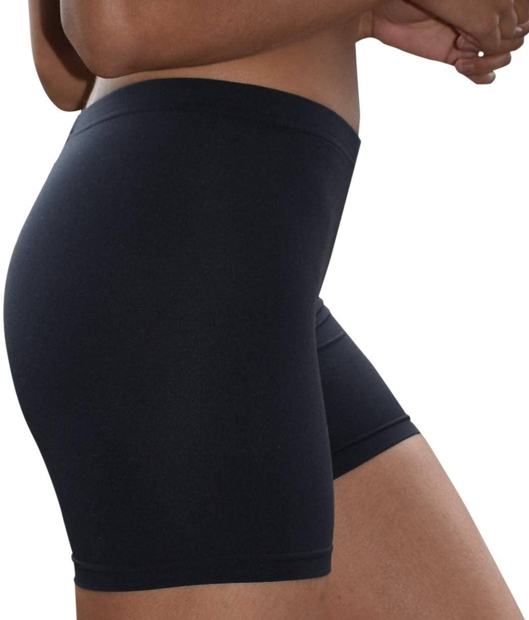 I-Wear Brands - Wholesale Underwear - Women's - 12 Pack Women's Poly-Spandex Mini Bike Short Boxer Breifs8