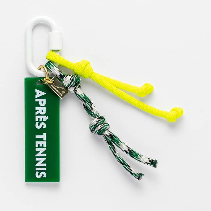 Aprés Tennis Bag Charm for wholesale by Easkey Right