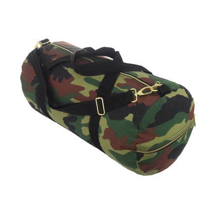 Mint - Wholesale Weekender Bag - Kids - Woodland Seersucker Weekend Duffel | Mint0