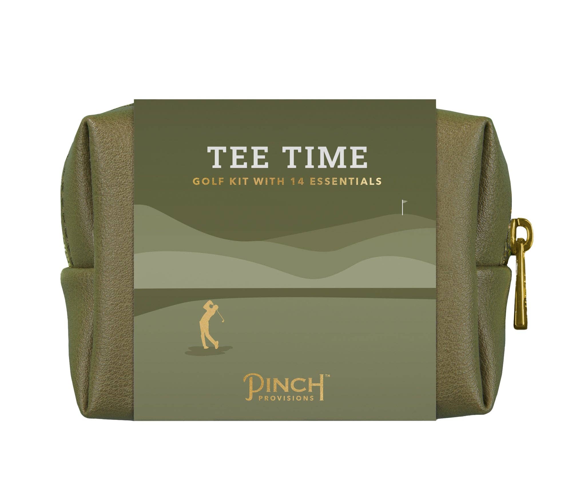 Pinch Provisions - Wholesale Sporting Accessories - "Tee Time" Golf Kit  | Holiday Gifts for Men, Dads