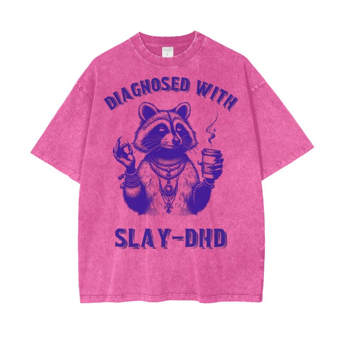 Mit Slay-DHD diagnostizierte ADHS-Shirts für den Großhandel von Colorfulmamas